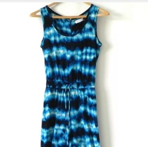 Calvin Klein Tie Dyed Jumpsuit, Blue-Sz 8
